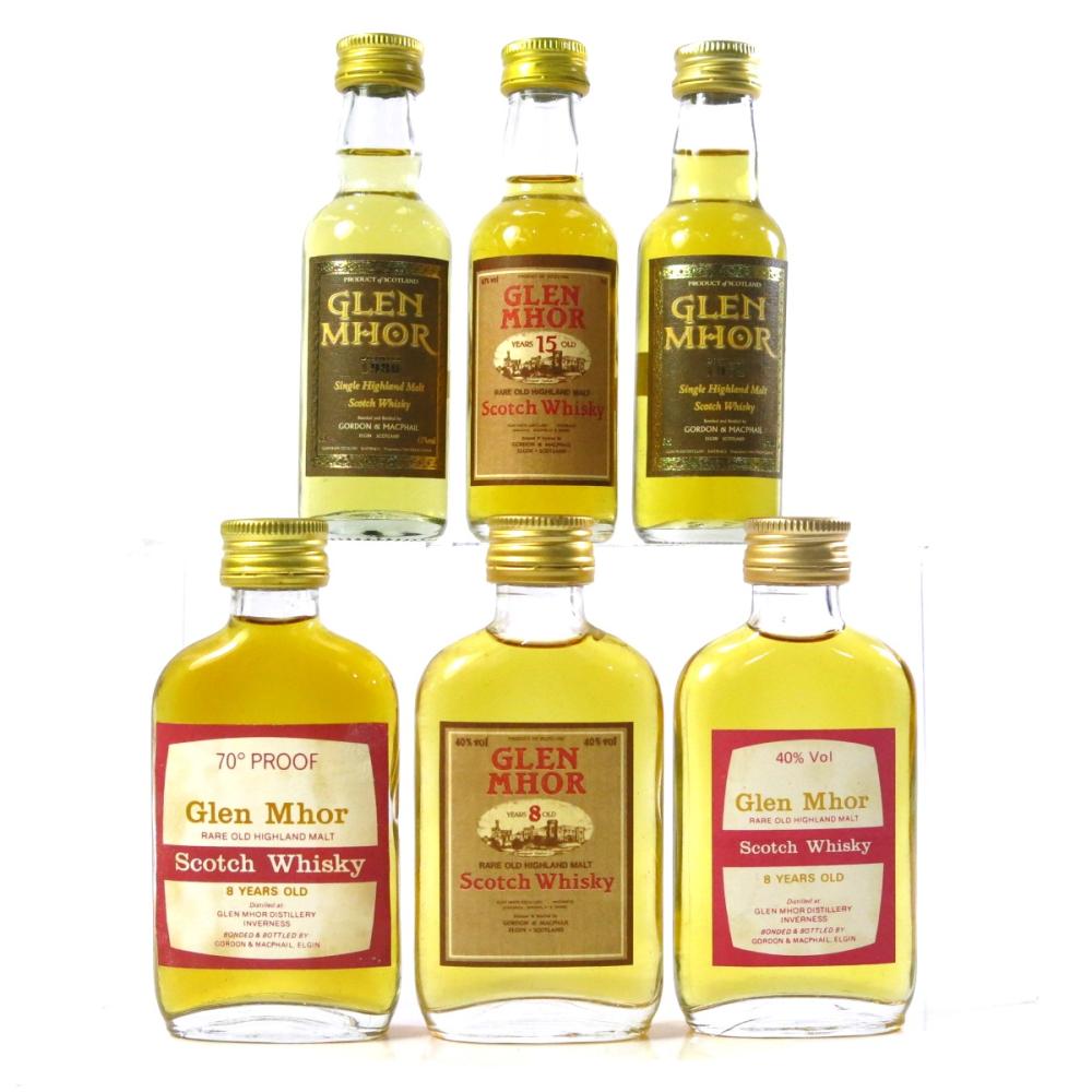 Glen Mhor Miniature Selection x 6