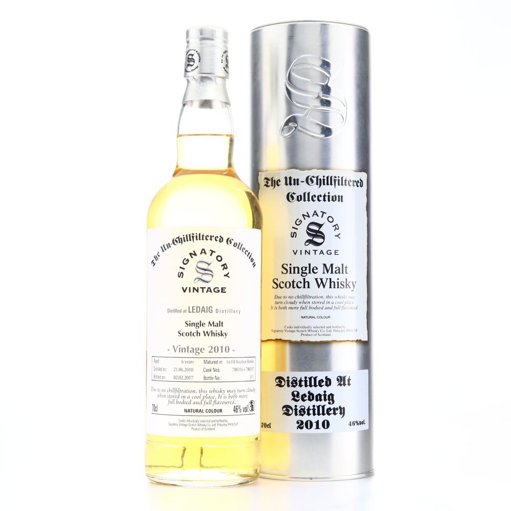 Ledaig 2010 Signatory Vintage 6 Year Old