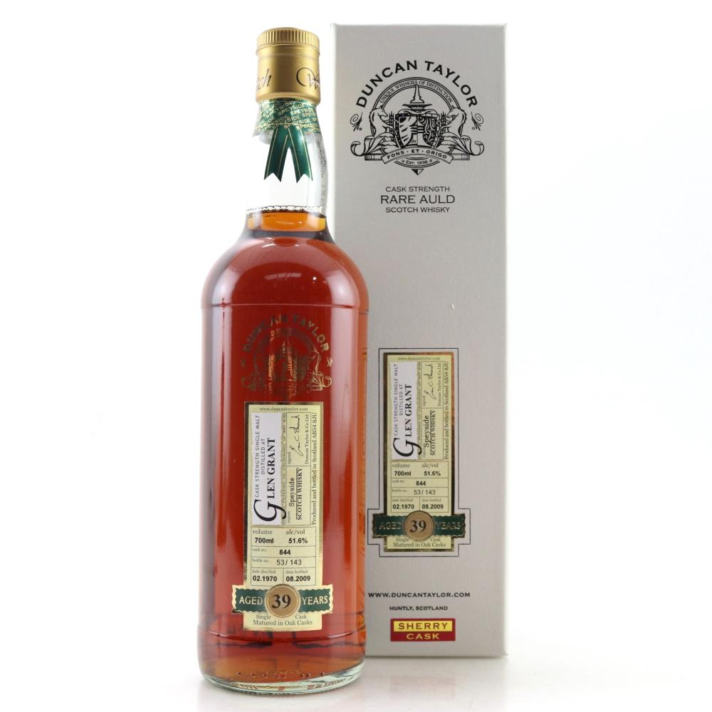 Glen Grant 1970 Duncan Taylor 39 Year Old