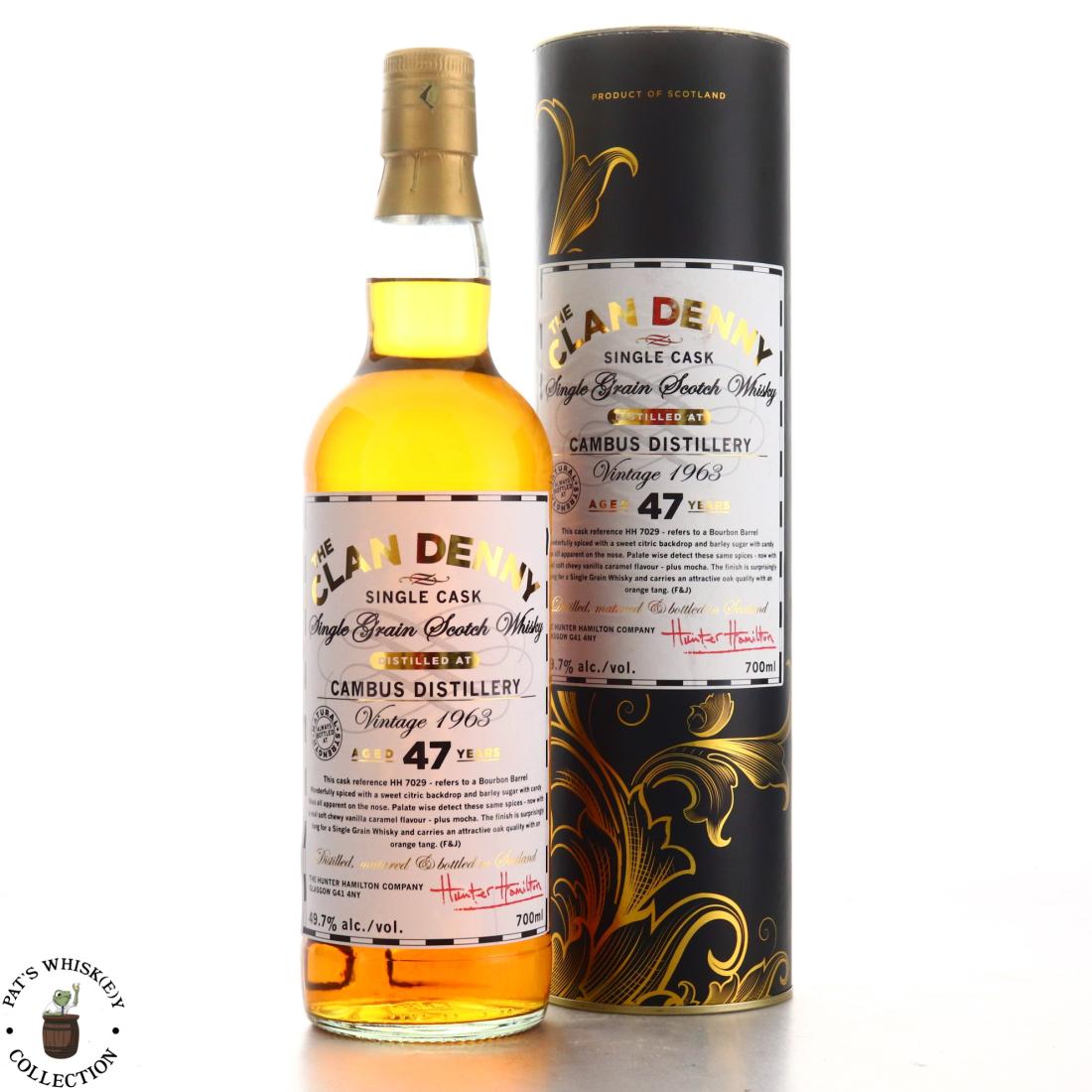 Cambus 1963 Clan Denny 47 Year Old Whisky | Whisky Auctioneer