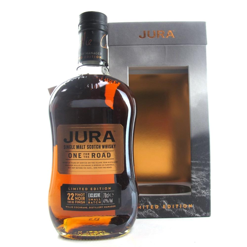 Jura 22 Year Old 'One for the Road' / Including Signed Poster