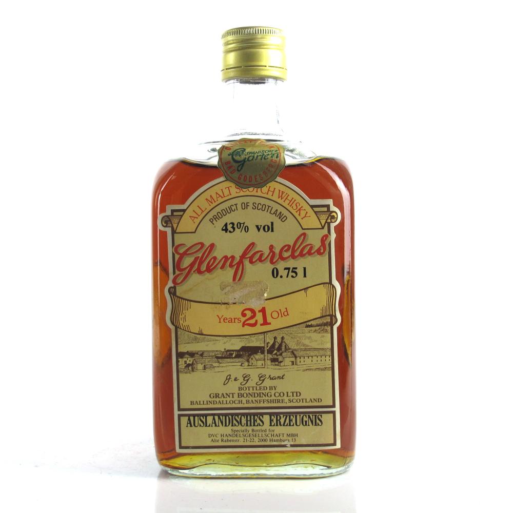 Glenfarclas 21 Year Old 1970s / German Import