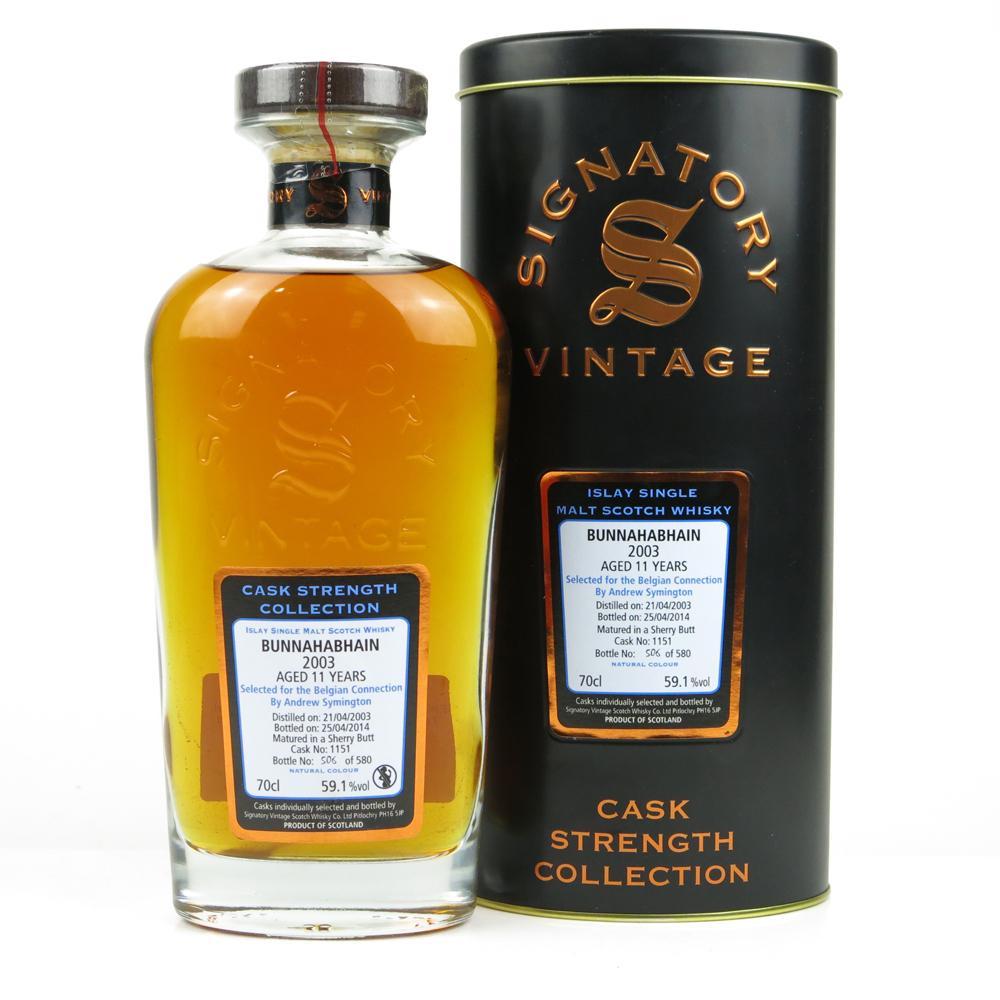 Bunnahabhain 2003 Signatory Vintage 11 Year Old