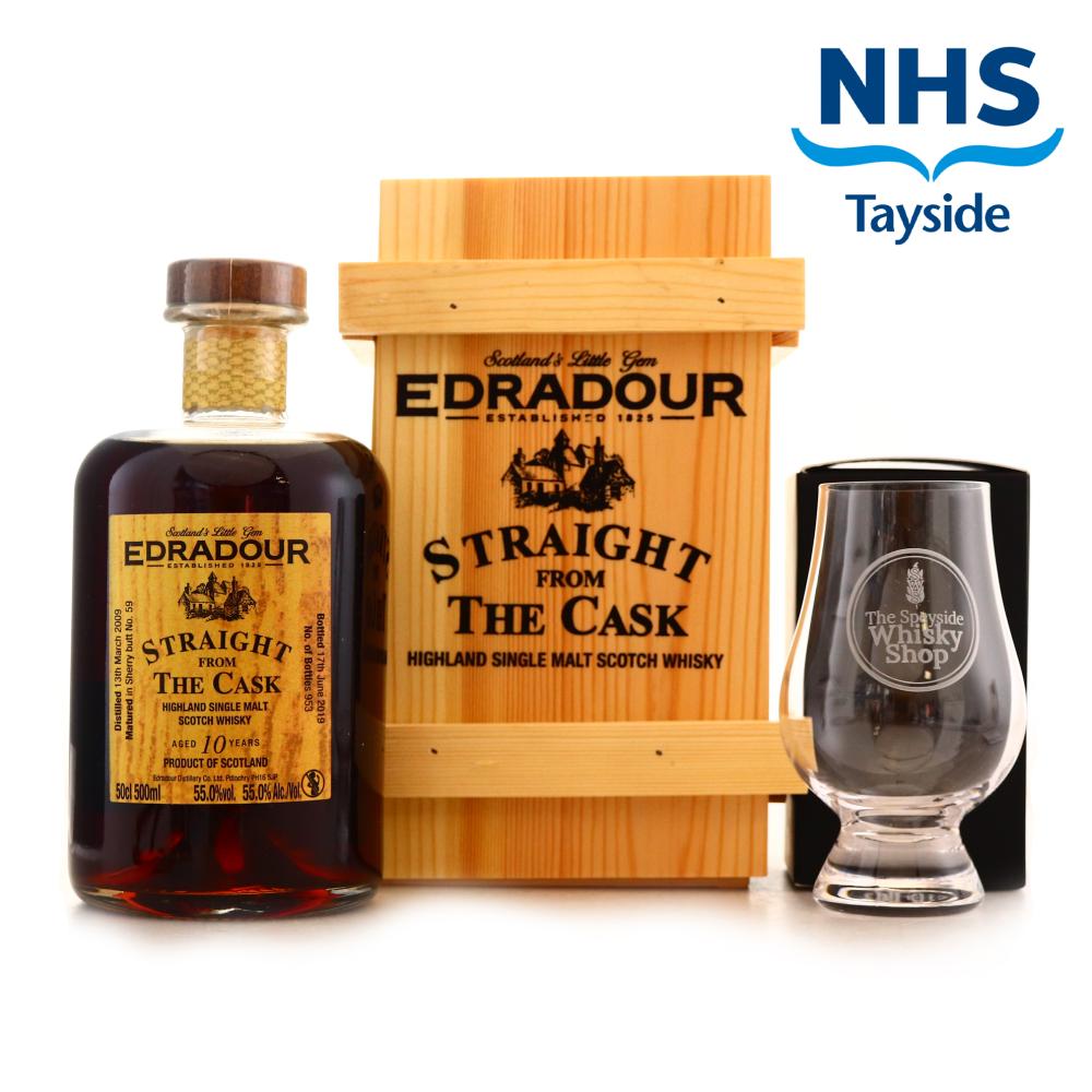 Edradour 2009 Straight from the Cask 10 Year Old / Charity Lot