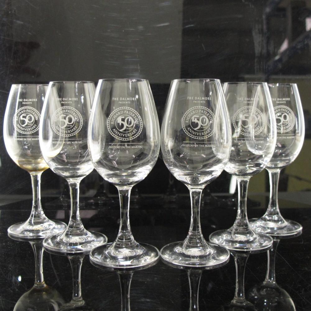 Dalmore Richard Paterson 50 Years Anniversary: History in the Making Glasses x 6