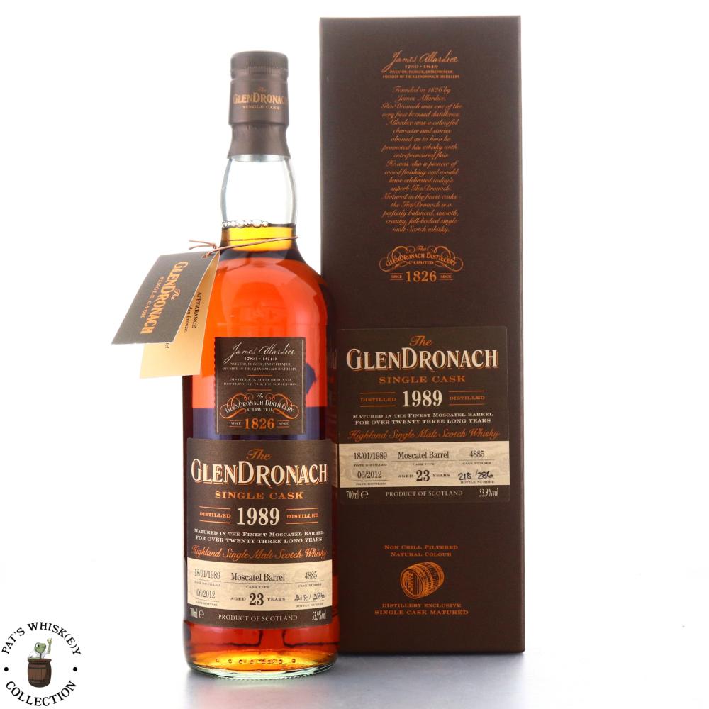 Glendronach 1989 Single Moscatel Cask 23 Year Old #4885 / Batch 6