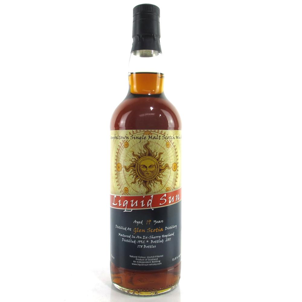 Glen Scotia 1992 Liquid Sun 19 Year Old