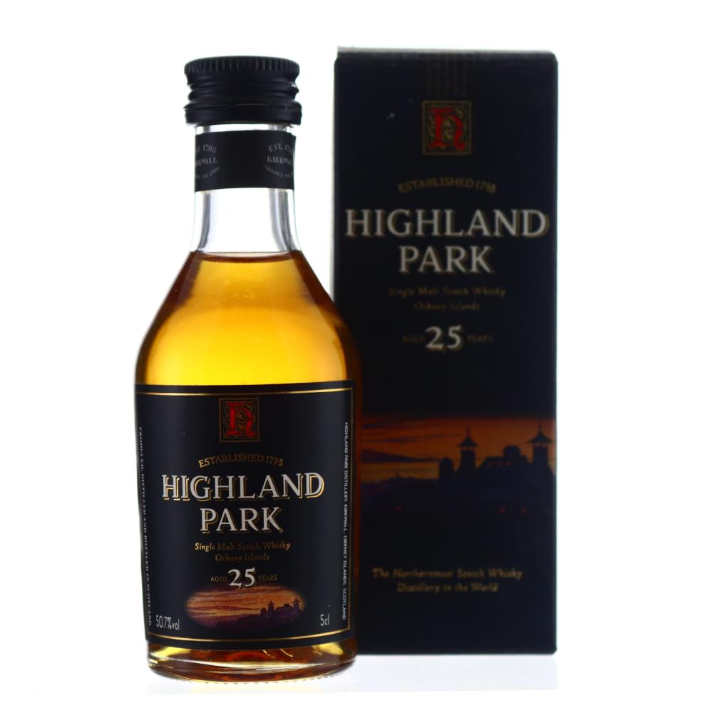 Highland Park 25 Year Old Miniature 5cl early 2000s / 50.7%