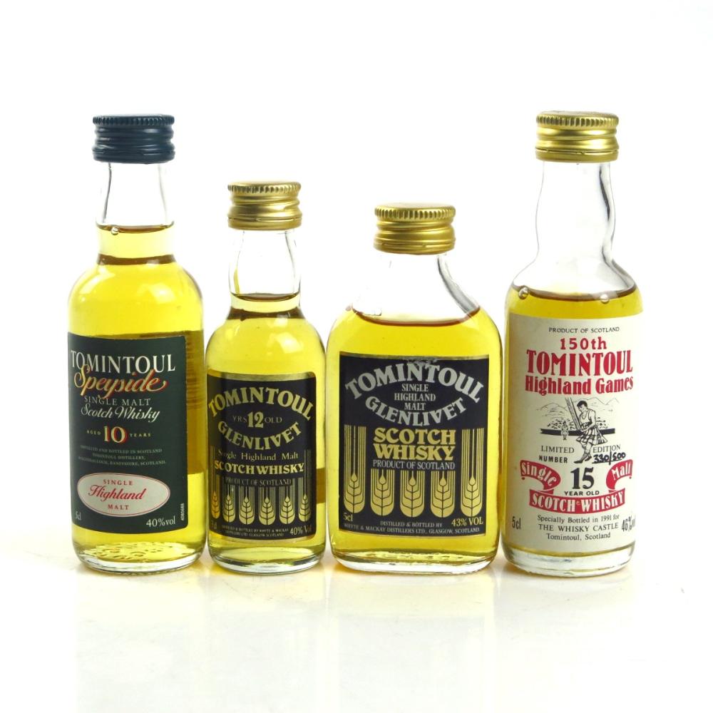 Tomintoul Minitaure selection 4 x 5cl