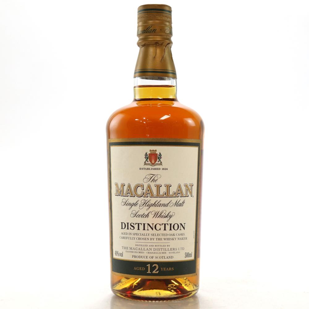 Macallan 12 Year Old Distinction 50cl / Korean Import