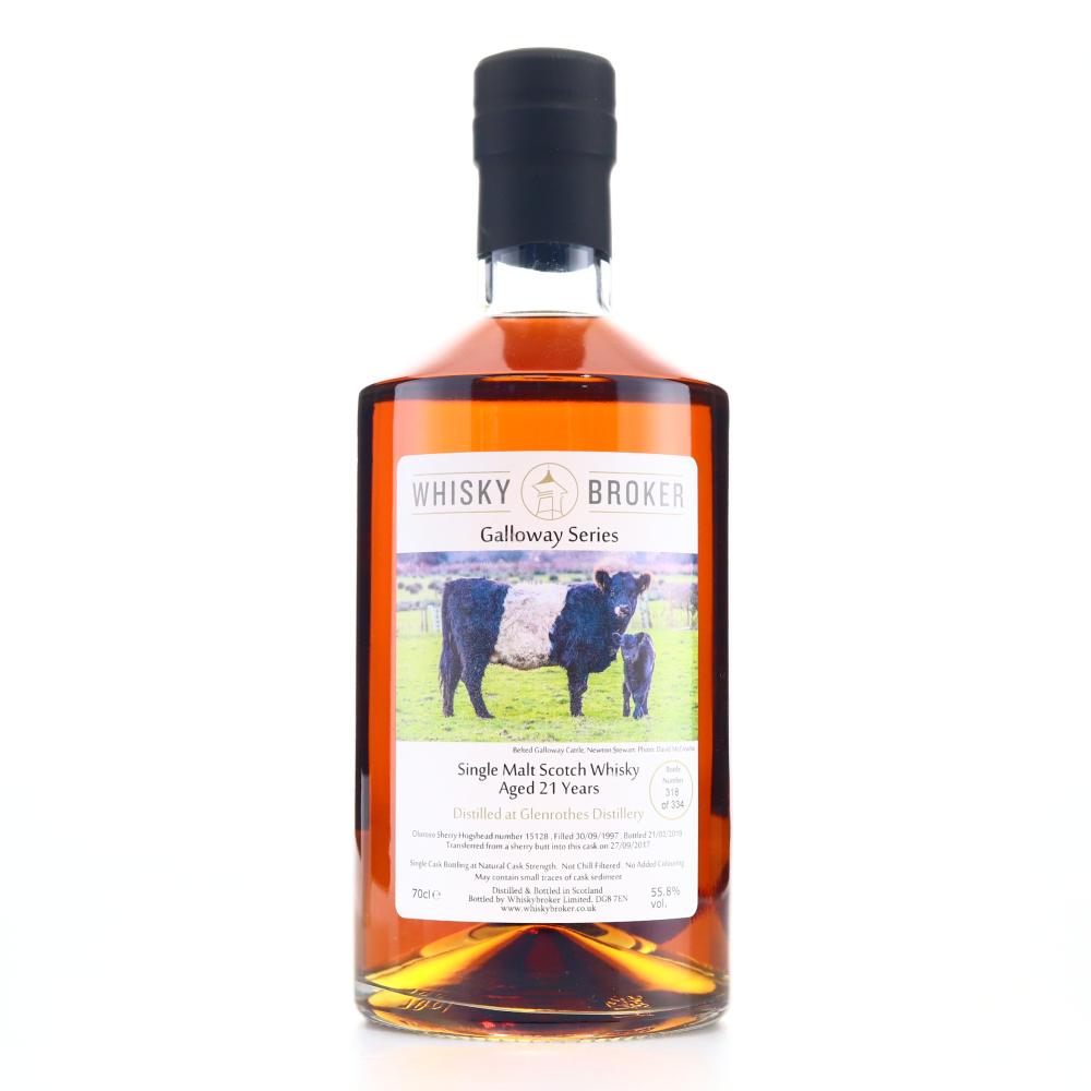 Glenrothes 1997 Whisky Broker 21 Year Old / Galloway Series