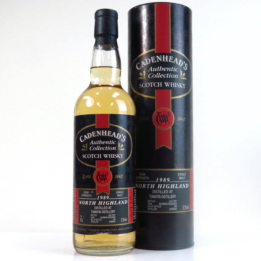 Tomatin 1989 Cadenhead's 12 Year Old