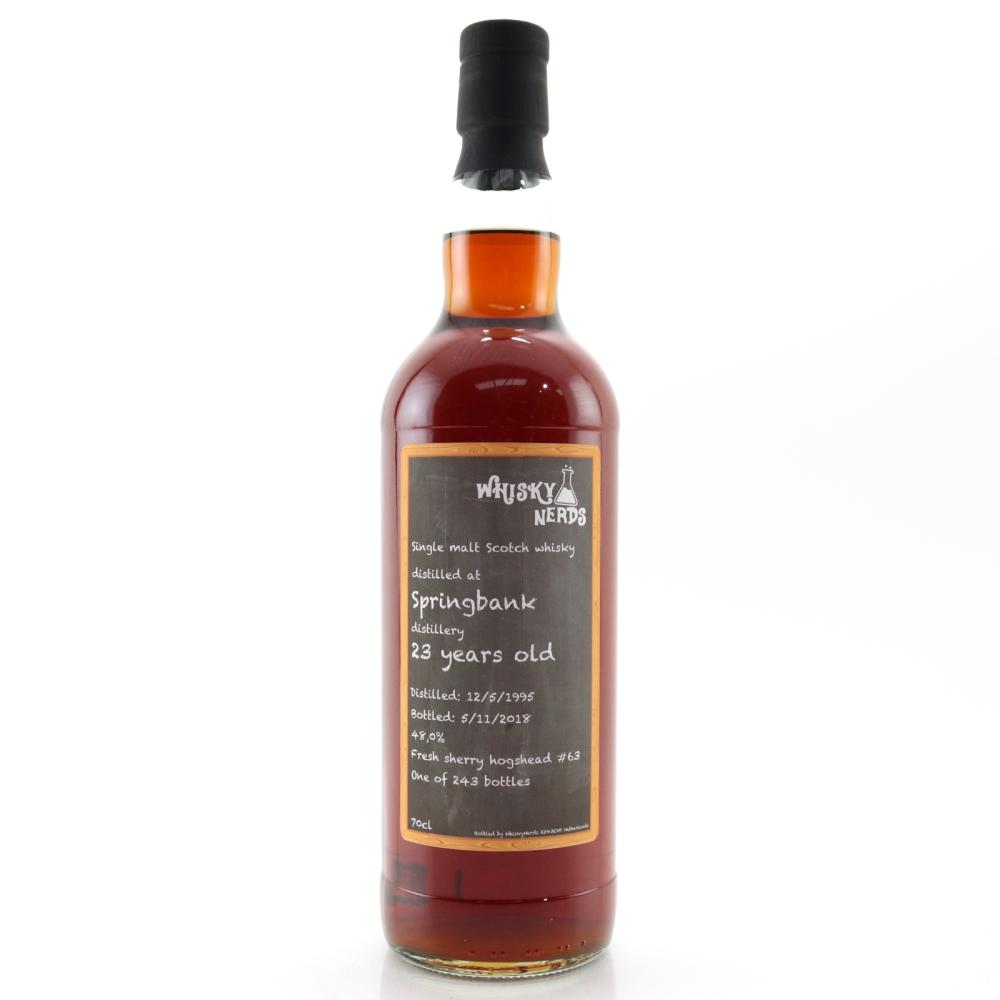 Springbank 1995 Single Cask 23 Year Old / Whisky Nerds