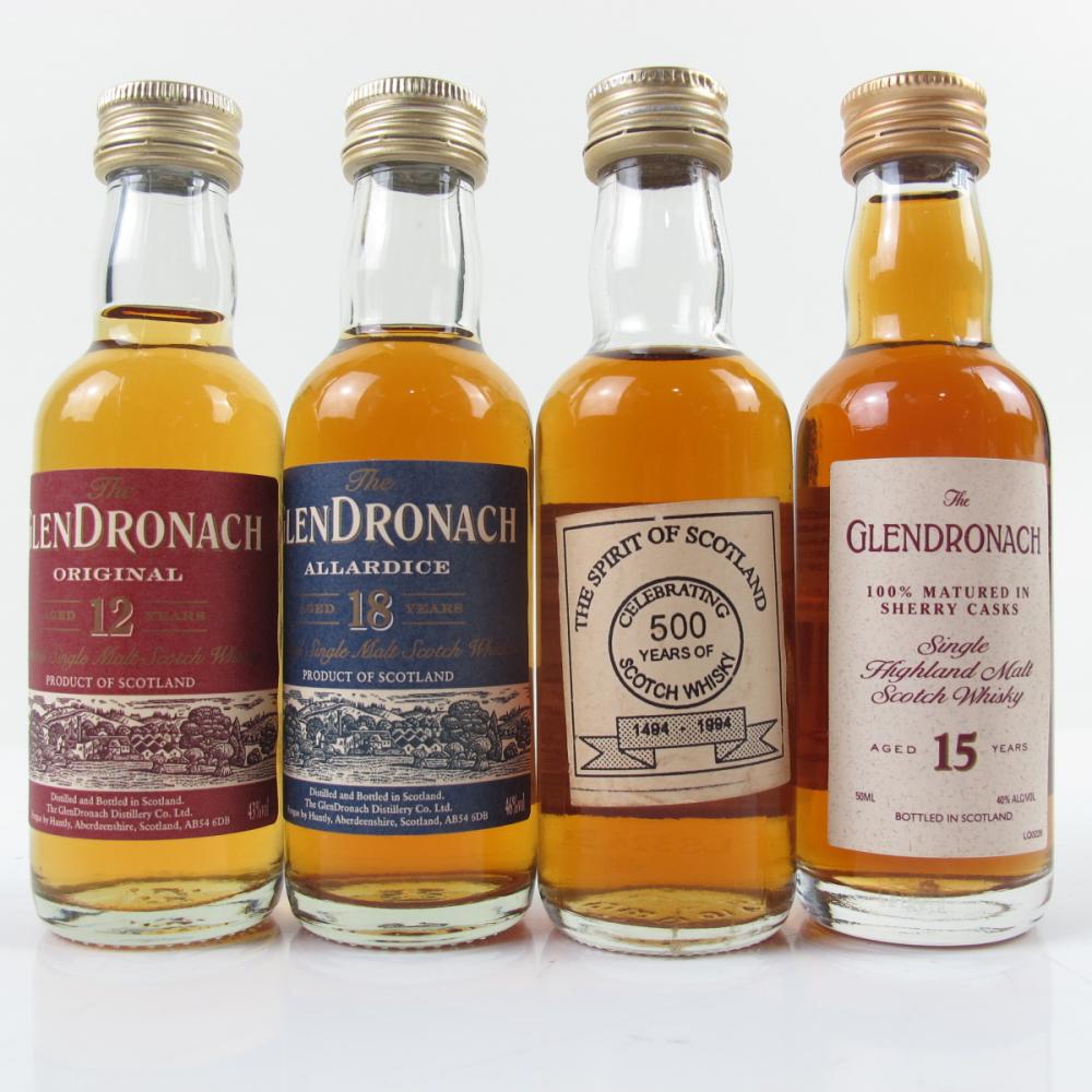 Glendronach Miniature Selection 4 x 5cl