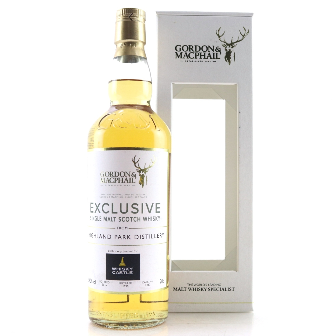 Highland Park 1995 Gordon and MacPhail Single Cask / Whisky Castle