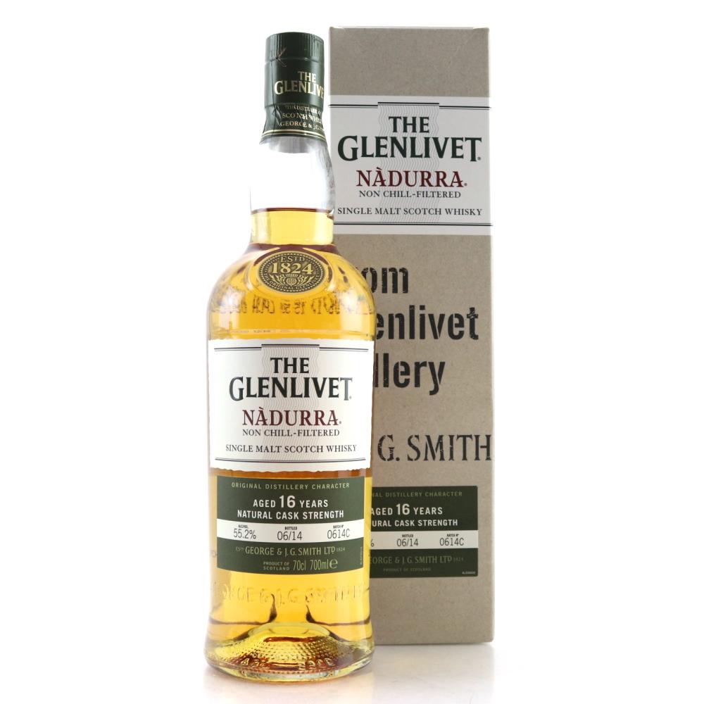 Glenlivet 16 Year Old Nàdurra Cask Strength Batch #0614C