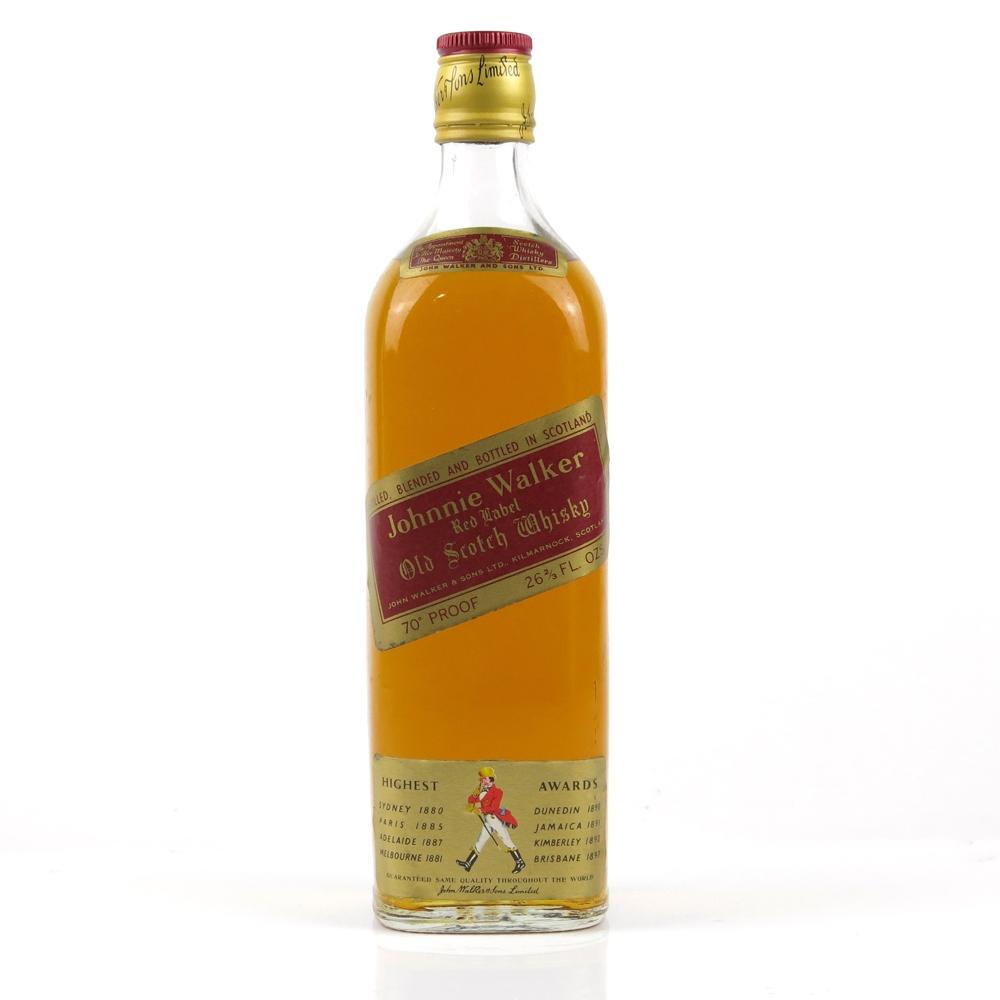 Johnnie Walker Red Label / Bottled 1977