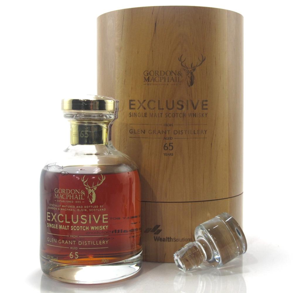 Glen Grant 1950 Gordon and MacPhail 65 Year Old Wealth Solutions / Bottle #1