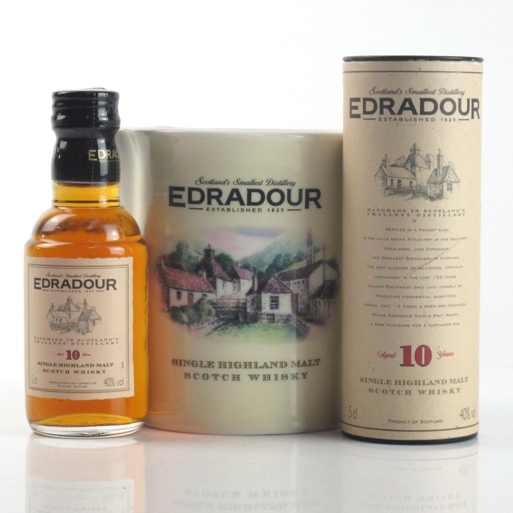 Edradour 10 Year Old Miniature and Jug
