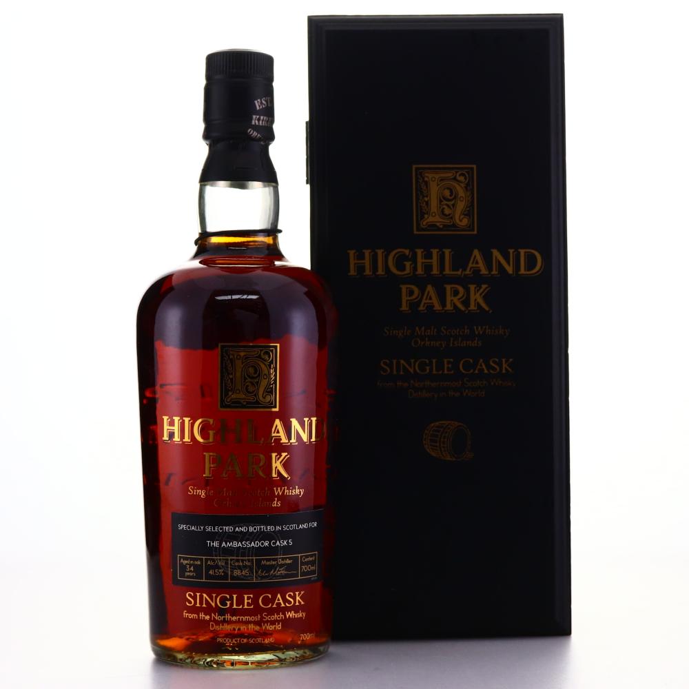 Highland Park 1974 Single Cask 34 Year Old / Ambassador Cask #5