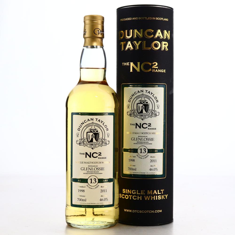 Glenlossie 1998 Duncan Taylor 13 Year Old NC²
