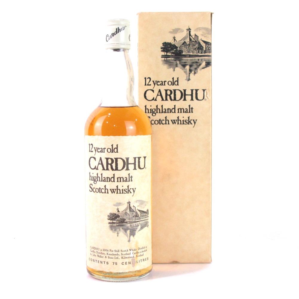 Cardhu 12 Year Old 1970s/1980s