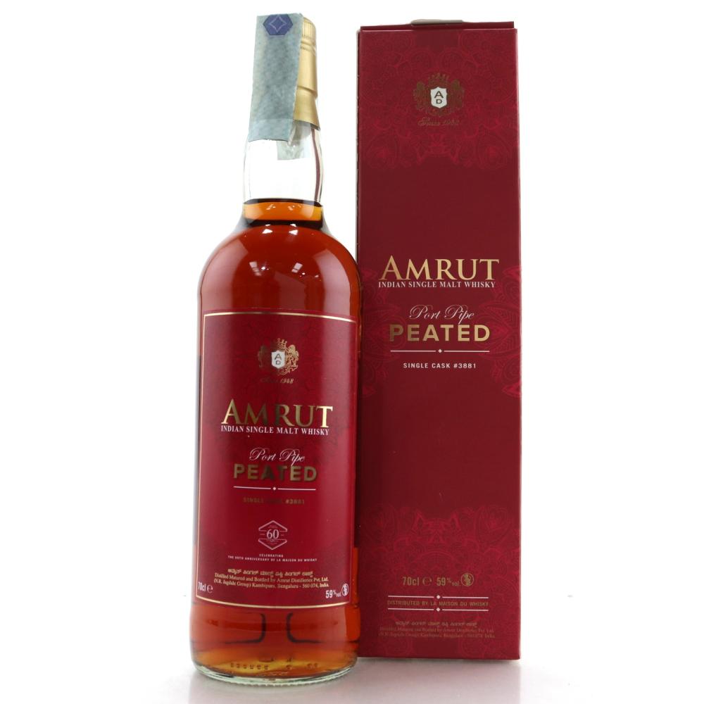 Amrut Peated Single Port Pipe #3881 / LMDW 60th Anniversary