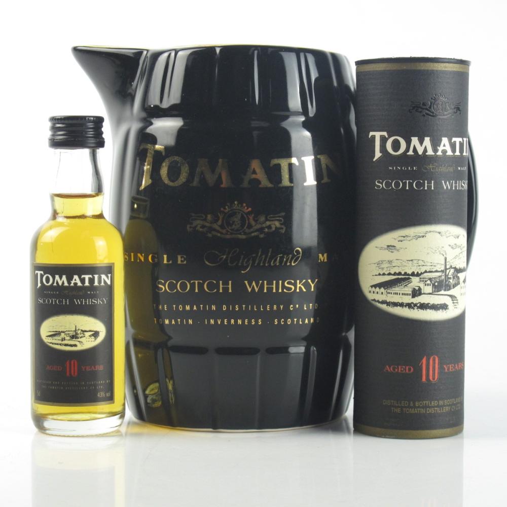 Tomatin 10 Year Old Miniature and Jug