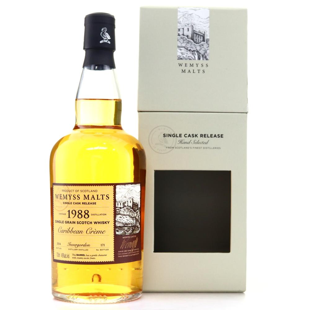 Invergordon 1988 Wemyss Malts / Caribbean Crème
