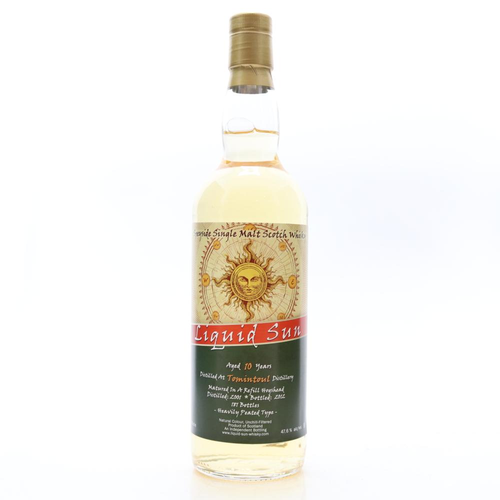 Tomintoul 2001 Liquid Sun 10 Year Old Heavily Peated