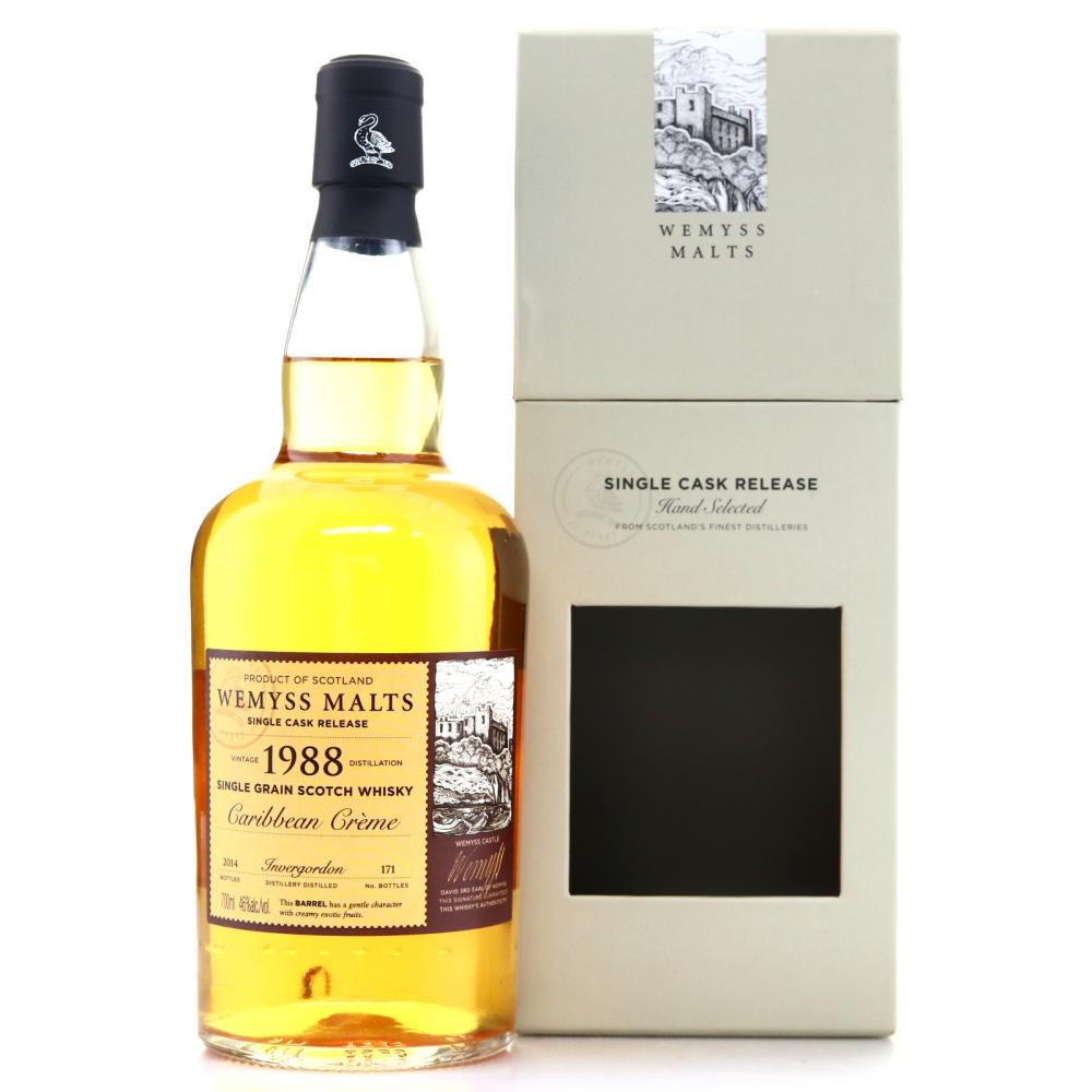 Invergordon 1988 Wemyss Malt / Caribbean Crème