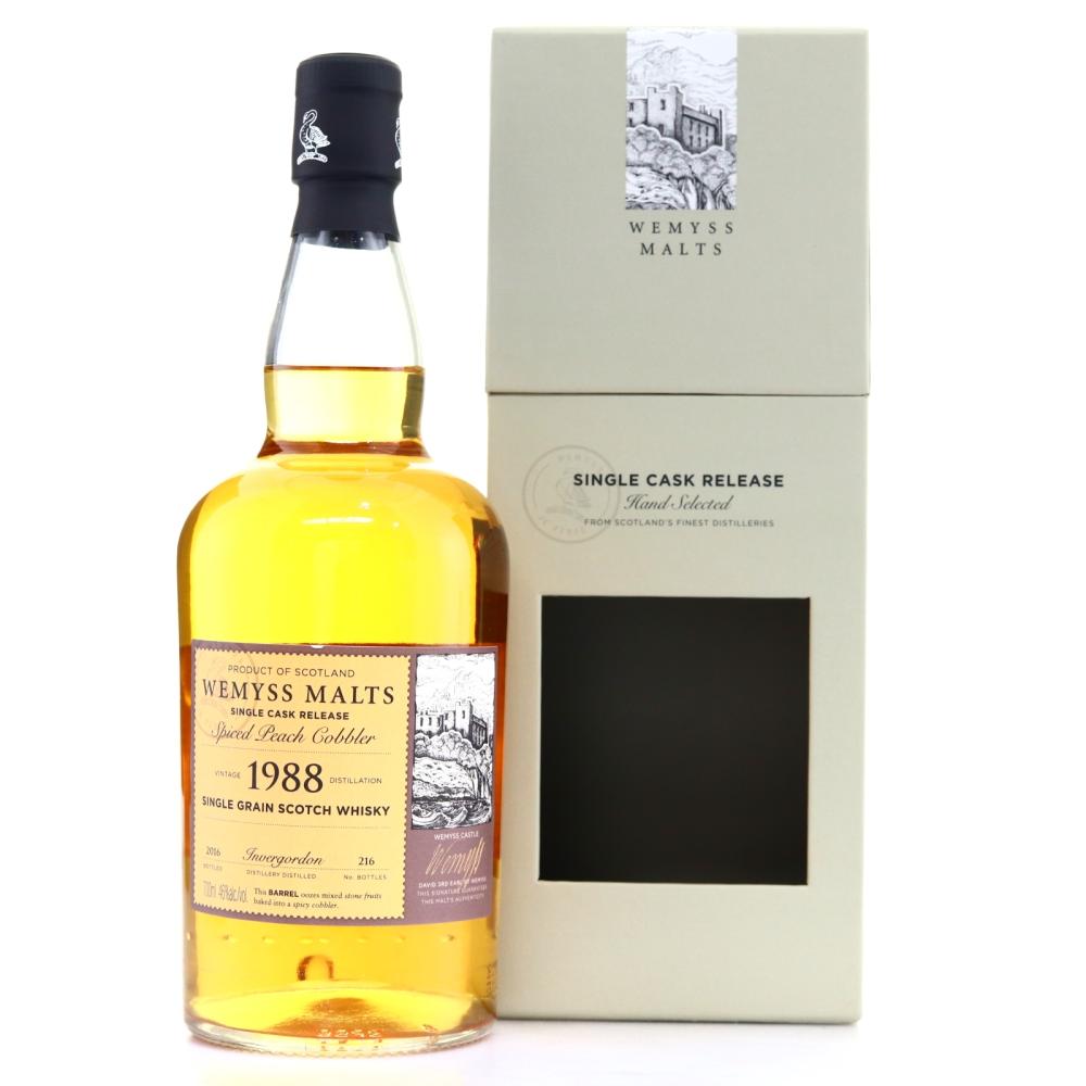 Invergordon 1988 Wemyss Malts / Spiced Peach Cobbler