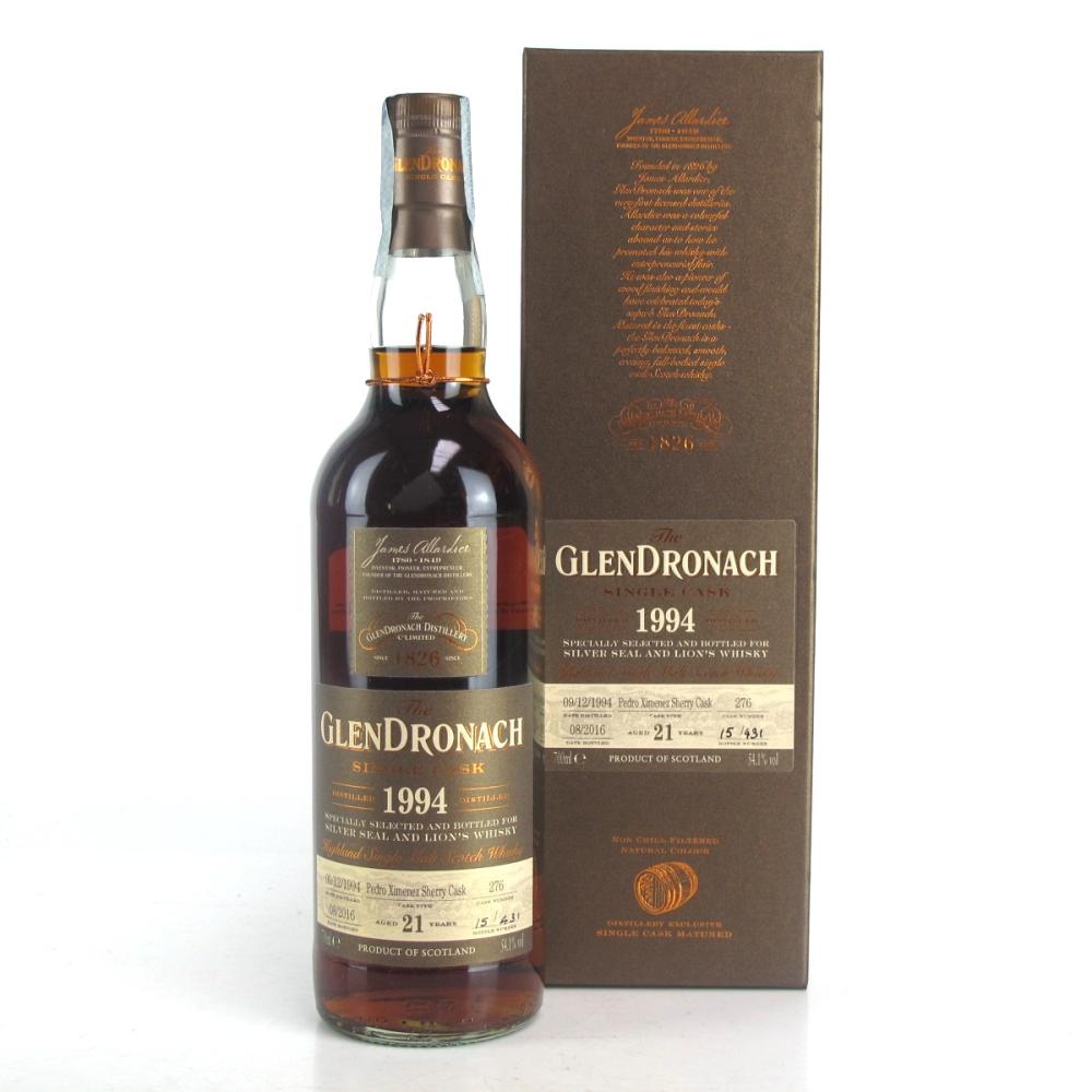 Glendronach 1994 Single Cask 21 Year Old #276