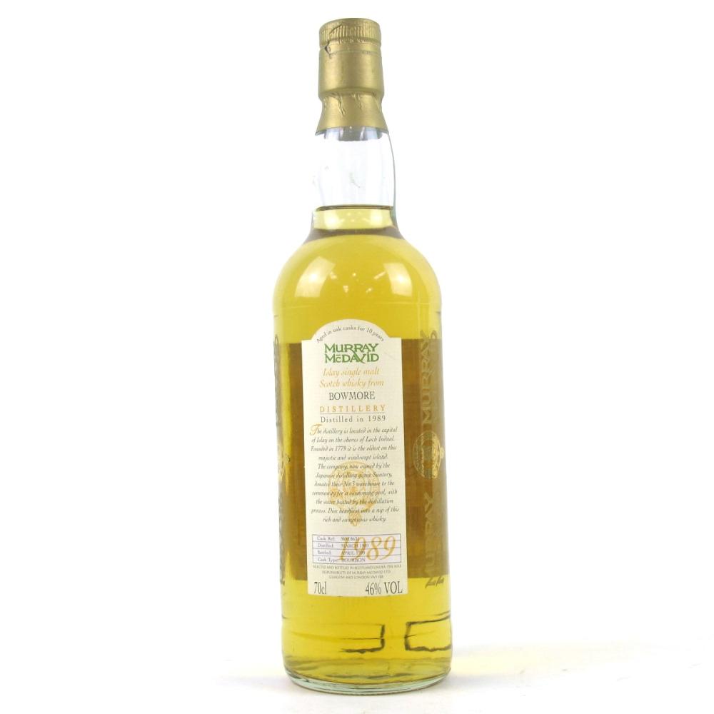 Bowmore 1989 Murray McDavid 10 Year Old