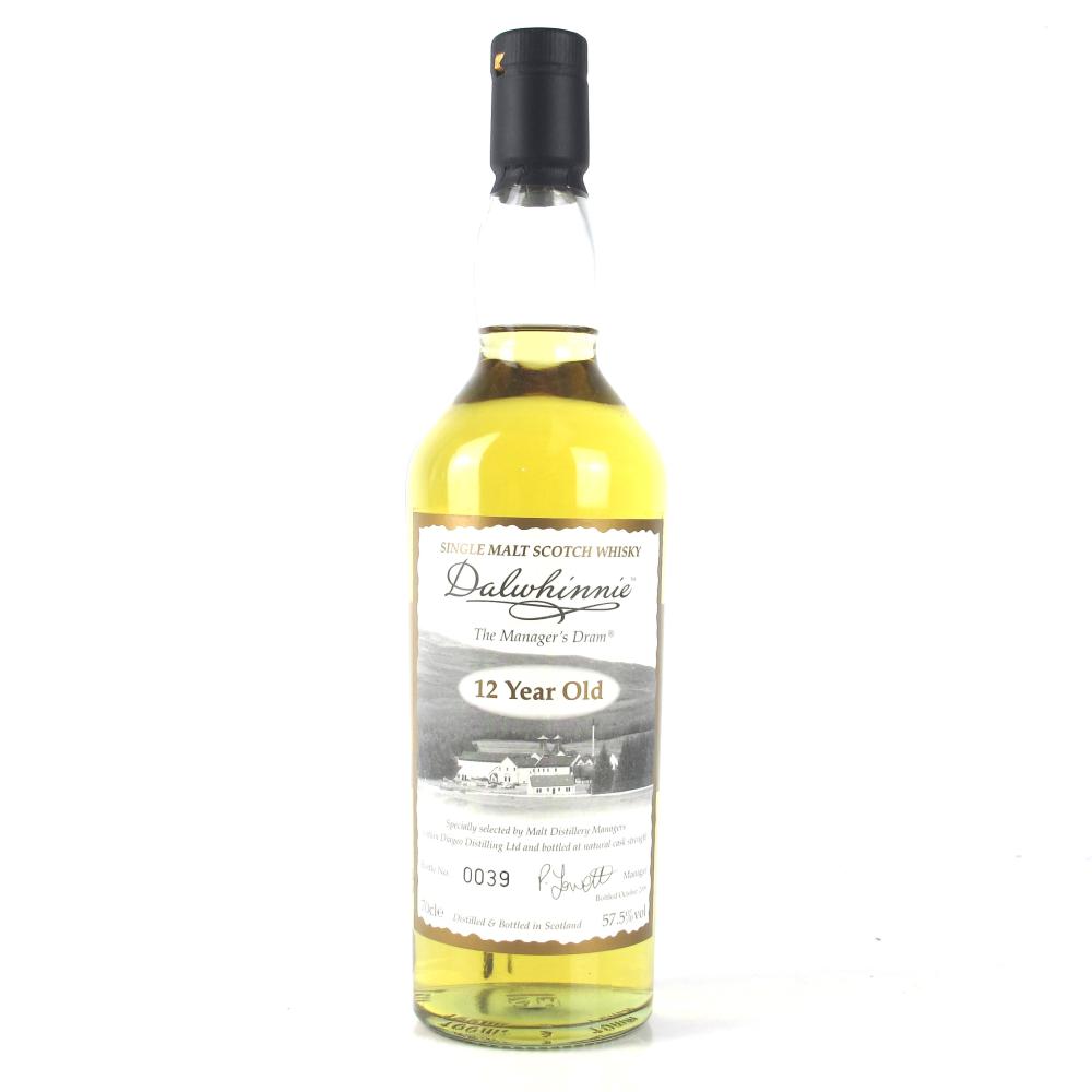 Dalwhinnie 12 Year Old Managers Dram 2009