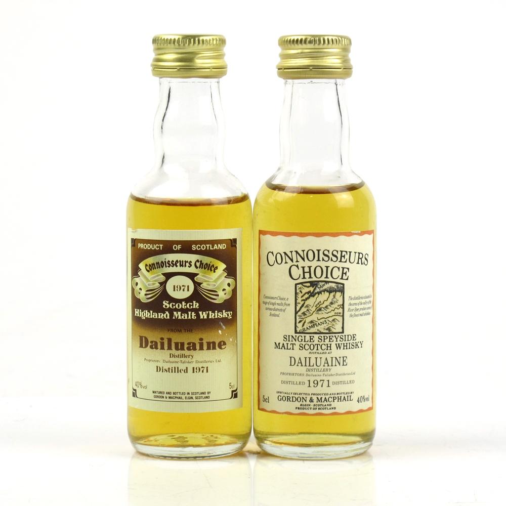 Dailuaine 1971 Gordon and MacPhail 2 x 5cl
