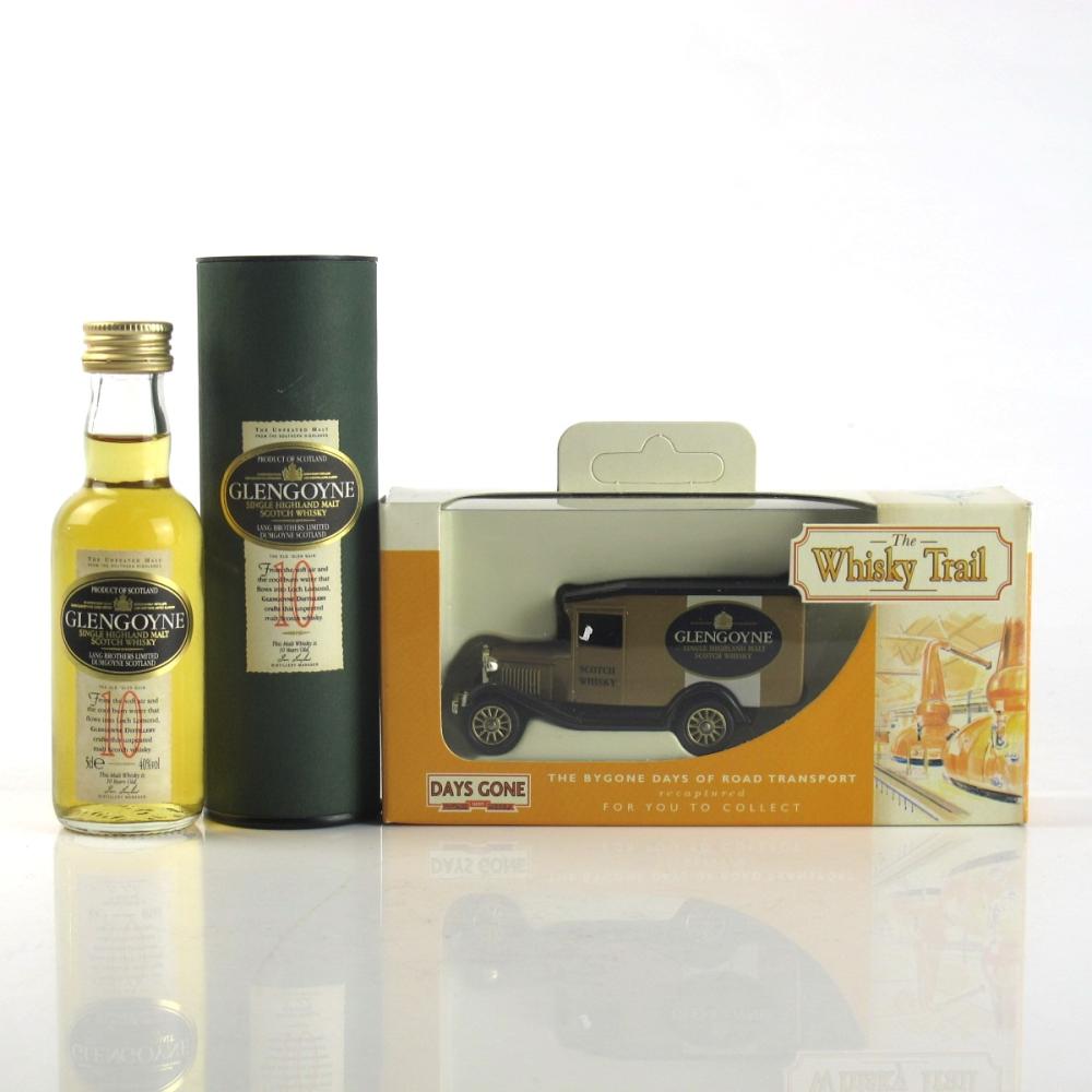 Glengoyne 10 Year Old Miniature and Whisky Trail Van