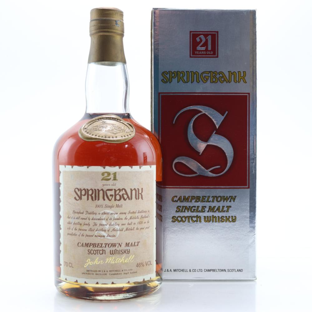 Springbank 21 Year Old / John Mitchell