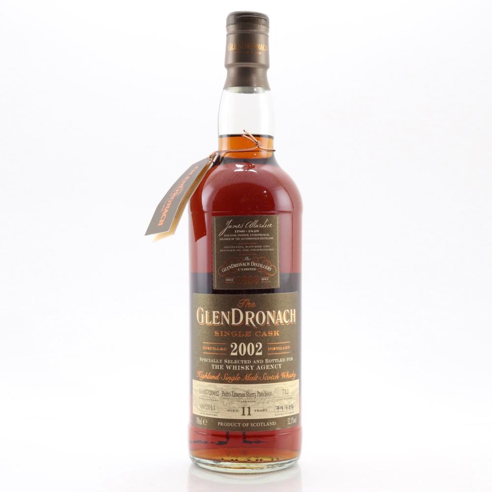 Glendronach 2002 Single Cask 11 Year Old #712 / The Whisky Agency
