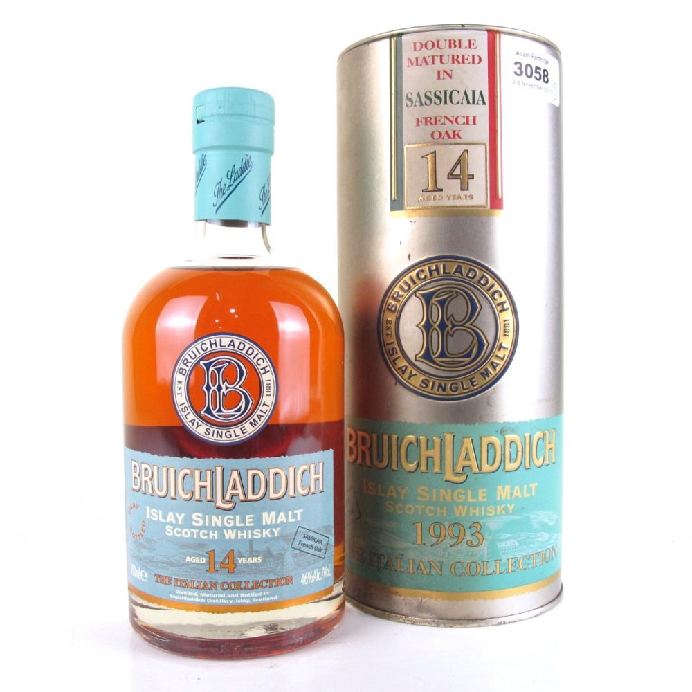 Bruichladdich 1993 Sassicaia French Oak 14 Year Old / The Italian Collection