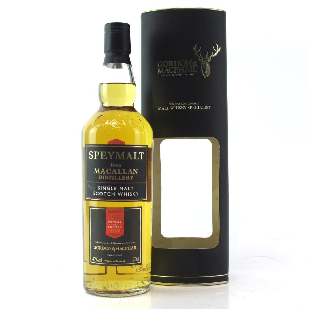 Macallan 2007 Speymalt Gordon and MacPhail