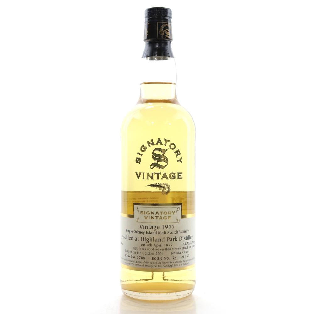 Highland Park 1977 Signatory Vintage 24 Year Old / US Import