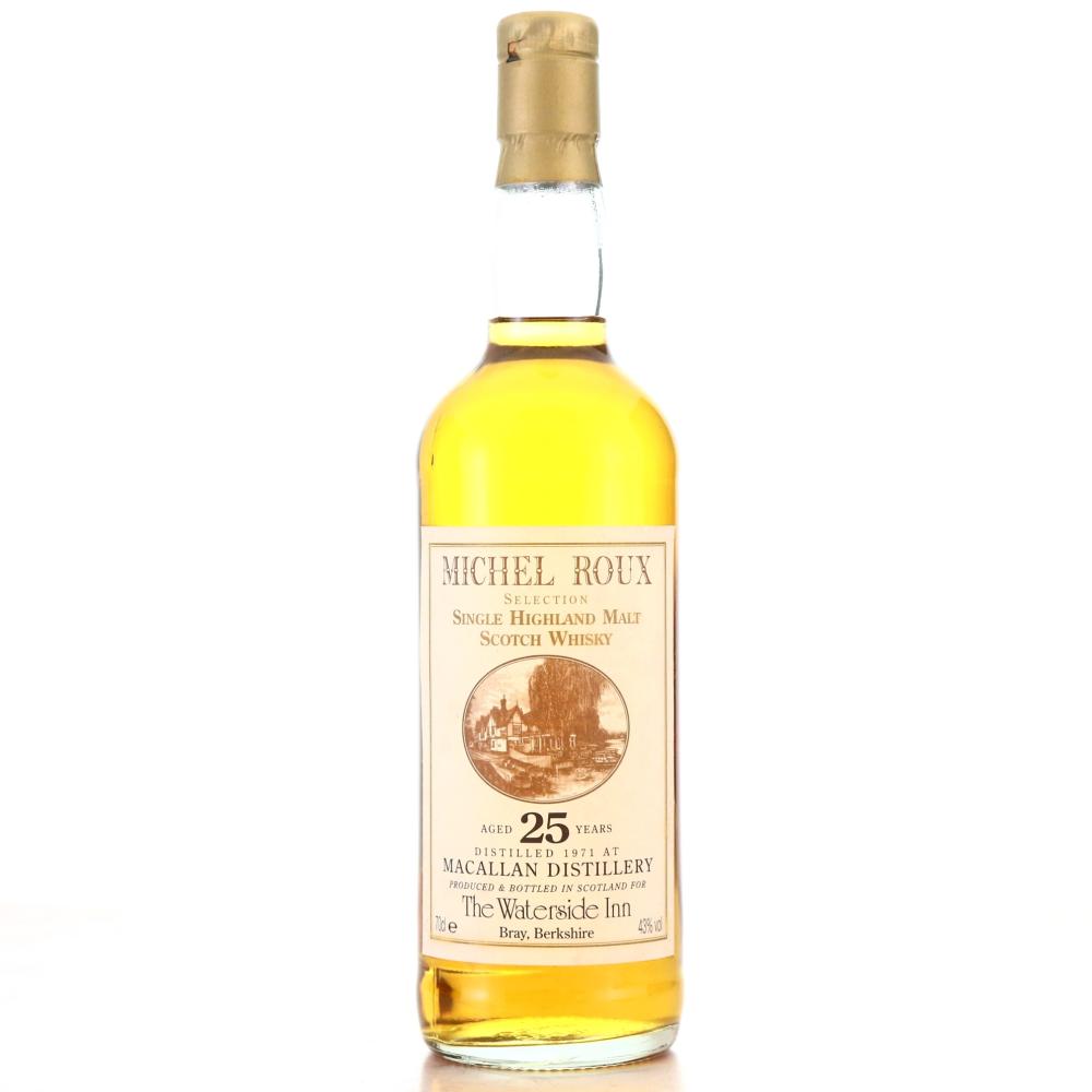 Macallan 1971 Michel Roux Selection 25 Year Old / The Waterside Inn