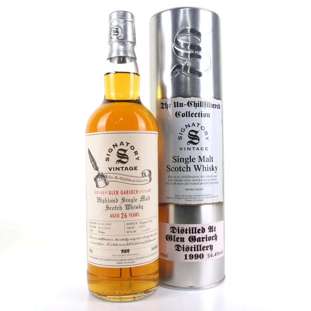 Glen Garioch 1990 Signatory Vintage 26 Year Old / TWE Exclusive