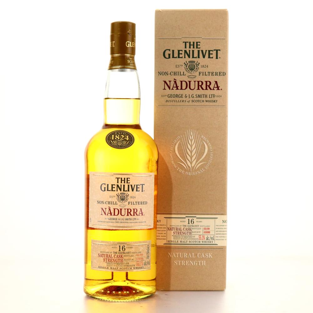 Glenlivet Nàdurra 16 Year Old Cask Strength Batch #0309H