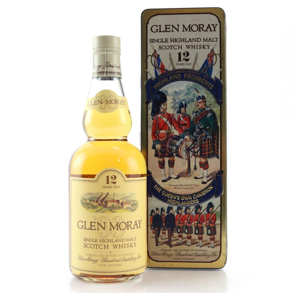 Glen Moray 12 Year Old / Queen's Own Cameron Highlanders