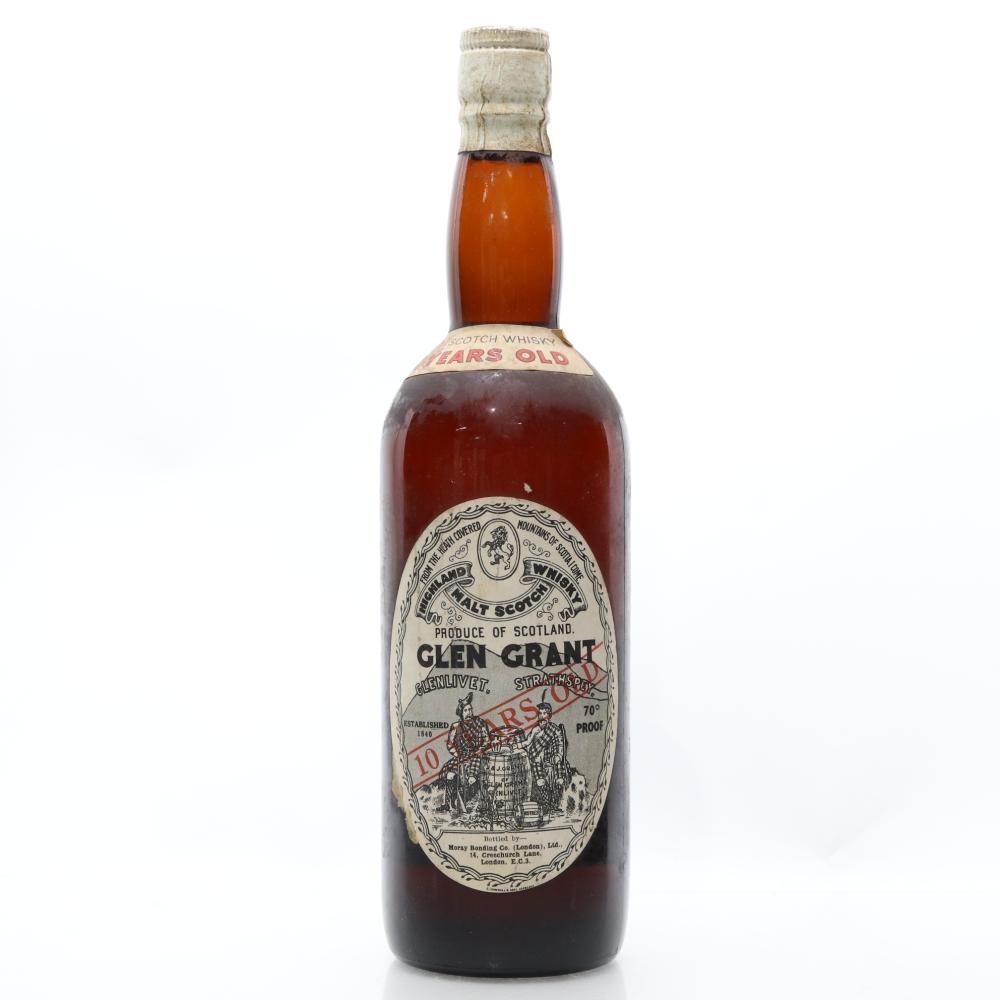 Glen Grant 10 Year Old Moray Bonding Co 1960s