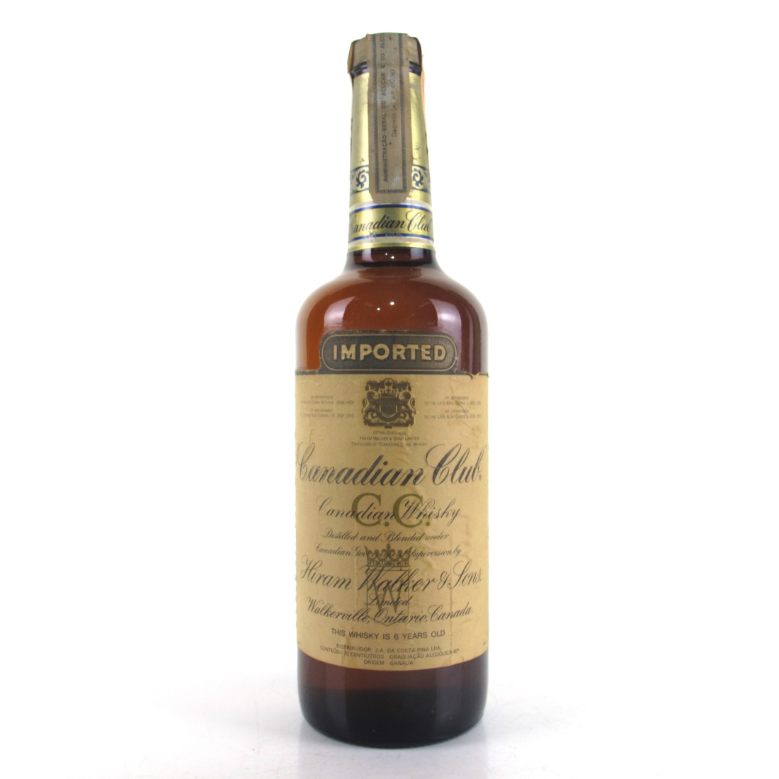 Canadian Club 1960s/70s / Portuguese Import