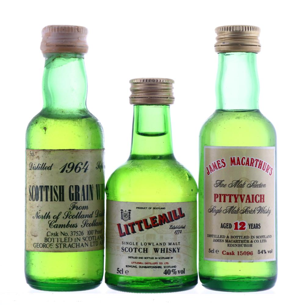 Closed Distillery Miniature Selection 3 x 5cl