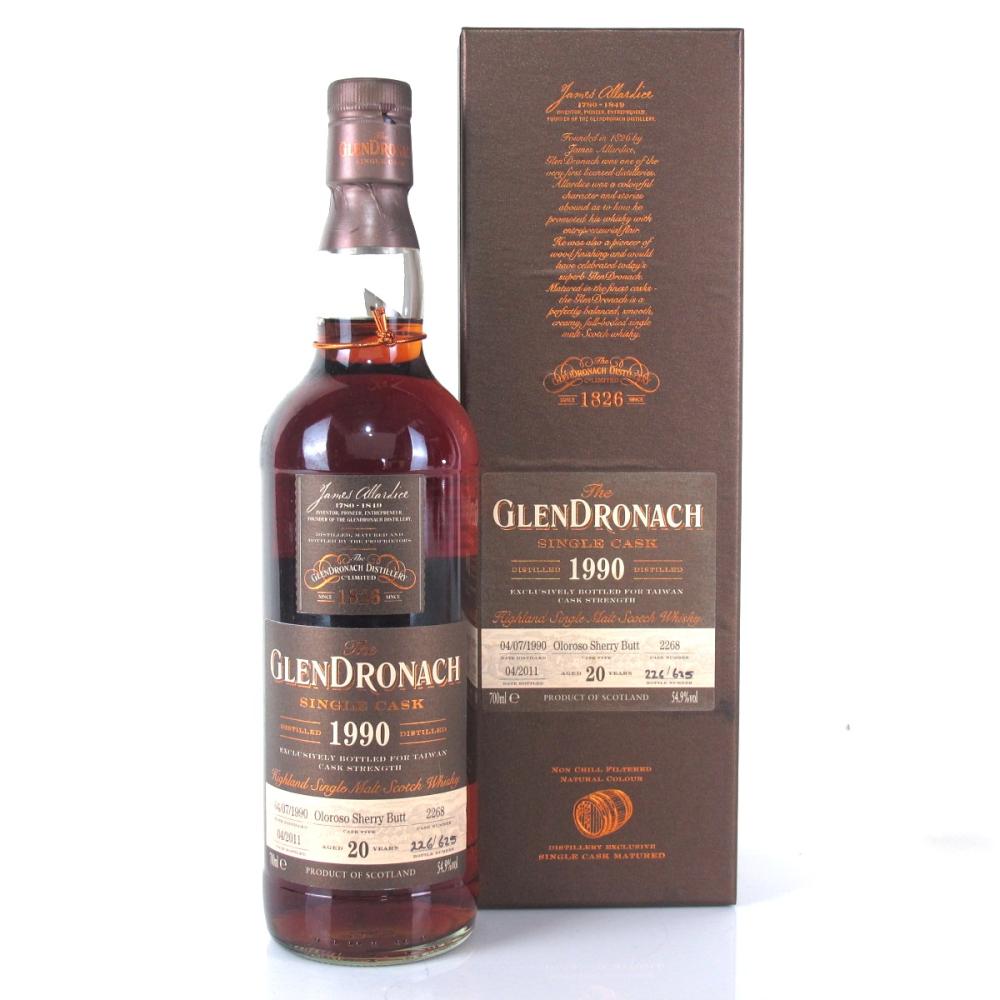 Glendronach 1990 Single Cask 20 Year Old #2268